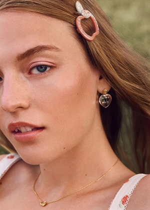 Lemona earrings Forgyldt Maanesten 